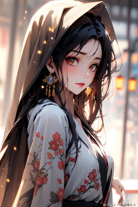 20358-2715320332-(masterpiece_1.2),best quality,Chinese style,_1girl,solo,looking at viewer,veil,black hair,blurry,long hair,blurry background,br.png